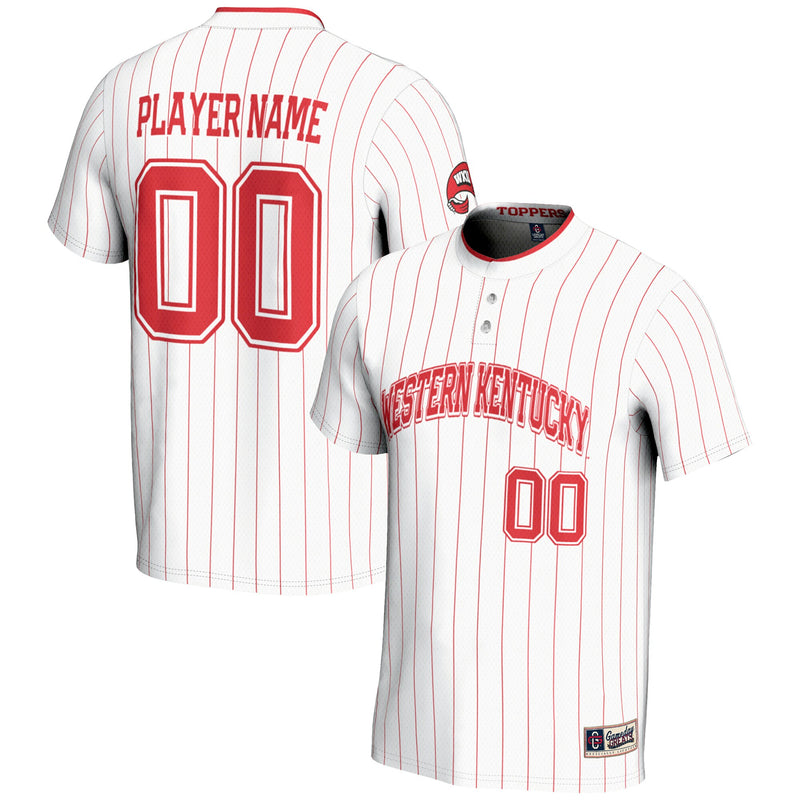 Western Kentucky Hilltoppers GameDay Greats NIL Pick-A-Player Lightweight Softball Jersey - White