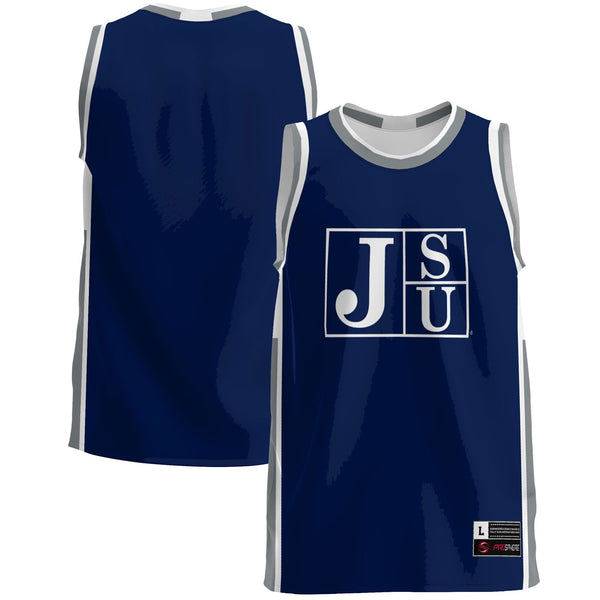 Jackson State Tigers GameDay Greats Lightweight Basketball Jersey - Navy