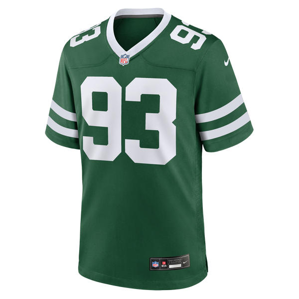 New York Jets Takk McKinley Nike Legacy Green Team Game Jersey