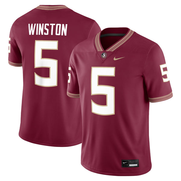 Jameis Winston Florida State Seminoles Nike Alumni Game Jersey - Garnet