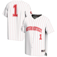 #1 Western Kentucky Hilltoppers GameDay Greats Lightweight Baseball Jersey - White