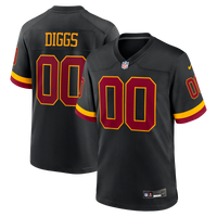 Washington Commanders Stefon Diggs Nike Black Alternate Game Jersey