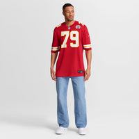 Kansas City Chiefs Esa Pole Nike Red Team Game Jersey