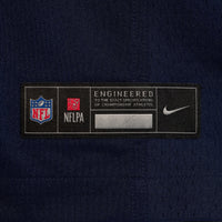 Dallas Cowboys Nike Navy Custom Game Jersey