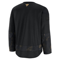 Dallas Stars Fanatics Black 2024 Military Appreciation Practice Jersey