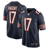 Chicago Bears Tyson Bagent Nike Navy Game Jersey