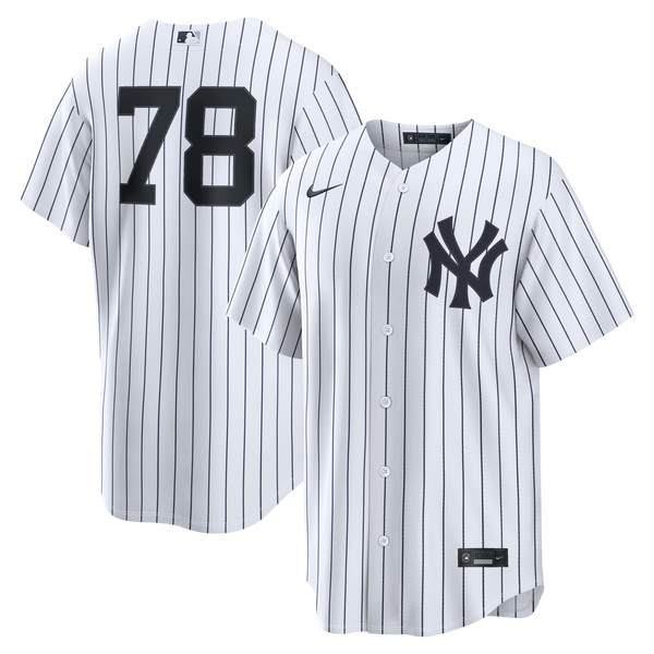New York Yankees Spencer Jones Nike White Home Replica Jersey