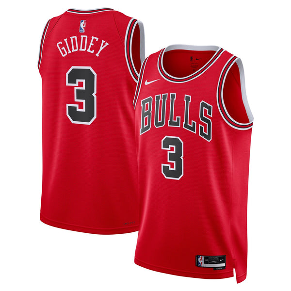 Chicago Bulls Nike Icon Swingman Jersey - Giddey 3