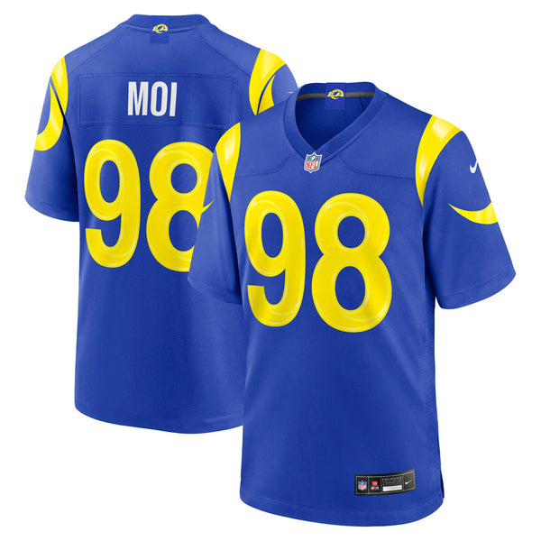 Los Angeles Rams Jaxson Moi Nike Royal Game Jersey
