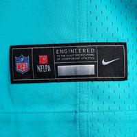 Miami Dolphins Austin Jackson Nike Aqua Game Jersey