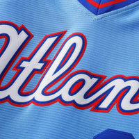 Atlanta Braves Spencer Strider Nike Powder Blue 2026 City Connect Stadium Jersey