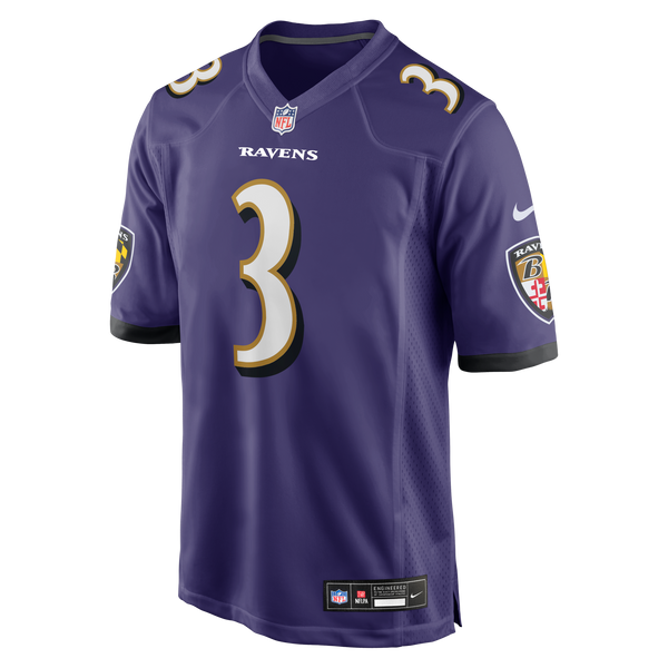 Baltimore Ravens Chidobe Awuzie Nike Purple Team Game Jersey