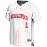#1 Western Kentucky Hilltoppers GameDay Greats Lightweight Baseball Jersey - White