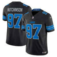 Detroit Lions Aidan Hutchinson Nike Black 2nd Alternate Vapor F.U.S.E. Limited Jersey