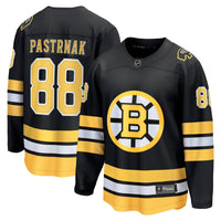 Boston Bruins David Pastrnak Fanatics Black Home Breakaway Player Jersey