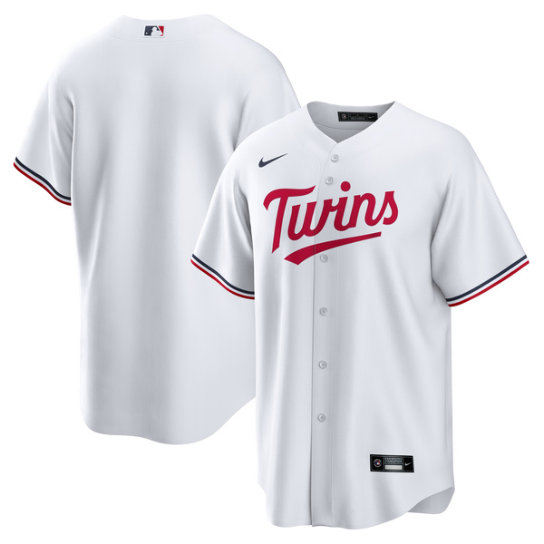 Minnesota Twins Nike White Home Big & Tall Replica Jersey