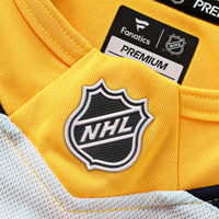 Nashville Predators Fanatics White Away Premium Custom Jersey
