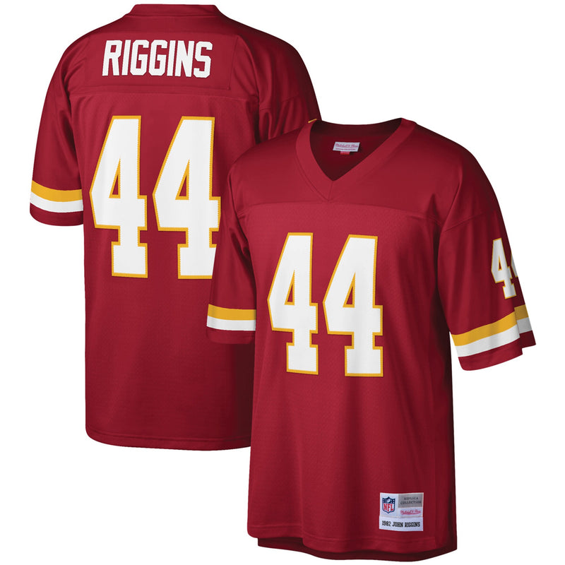 Washington Football Team John Riggins Mitchell & Ness Burgundy Legacy Replica Jersey