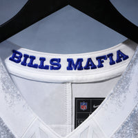 Buffalo Bills Keon Coleman Nike White 2025 Rivalries Collection Stitched Limited Jersey