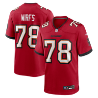 Tampa Bay Buccaneers Tristan Wirfs Nike Red Player Game Jersey