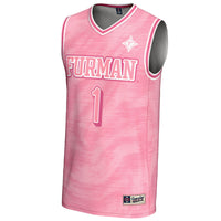 #1 Furman Paladins GameDay Greats Lightweight Basketball Fashion Jersey - Pink
