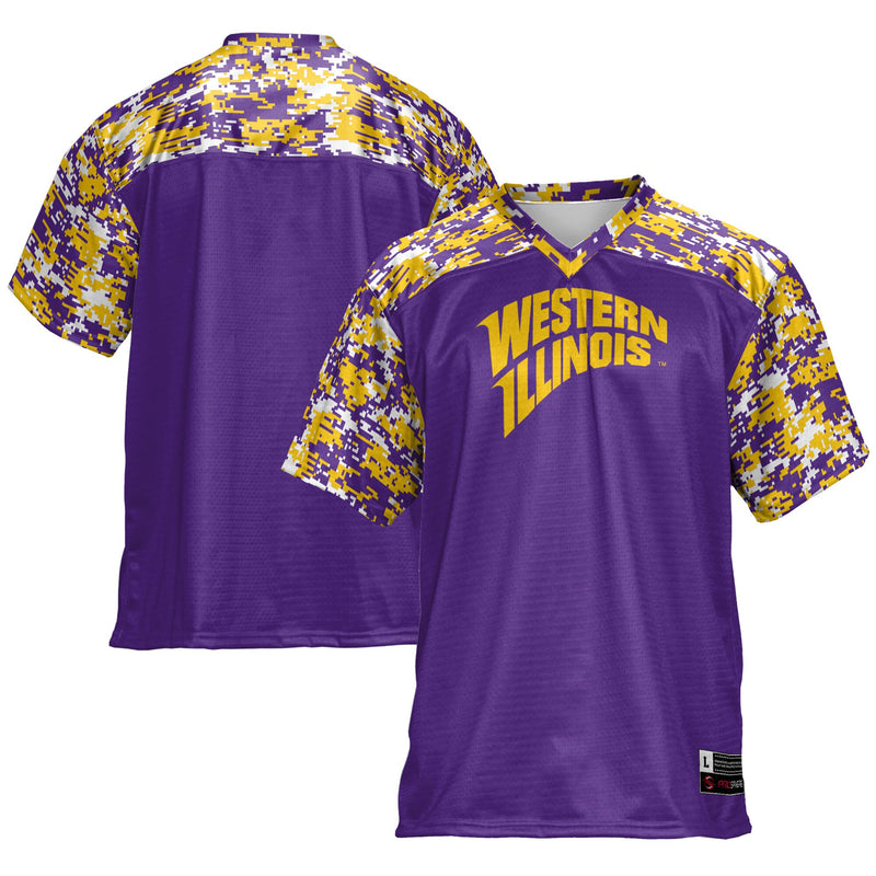 Western Illinois Leathernecks GameDay Greats Football Jersey - Purple