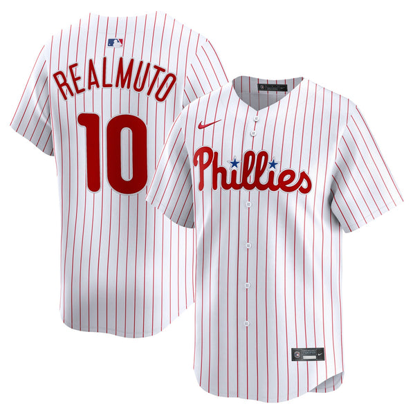 Philadelphia Phillies J.T. Realmuto Nike White Home Limited Player Jersey