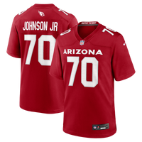 Arizona Cardinals Paris Johnson Jr. Nike Cardinal Game Jersey