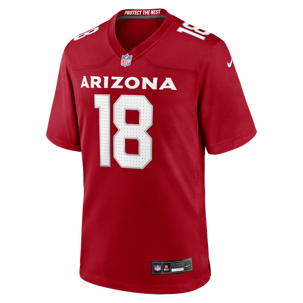 Arizona Cardinals Marvin Harrison Jr. Nike Cardinal Player Game Jersey