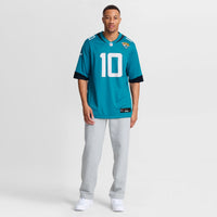 Jacksonville Jaguars Carter Bradley Nike Teal Team Game Jersey