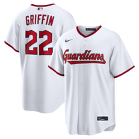 Cleveland Guardians Foster Griffin Nike White Home Replica Jersey