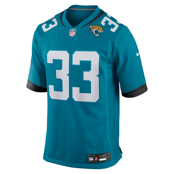 Jacksonville Jaguars Bhayshul Tuten Nike Teal Team Game Jersey