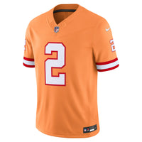 Tampa Bay Buccaneers Emeka Egbuka Nike Creamsicle Alternate Vapor F.U.S.E. Stitched Limited Jersey