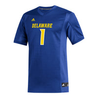 #1 Delaware Fightin' Blue Hens adidas Replica Football Jersey - Royal