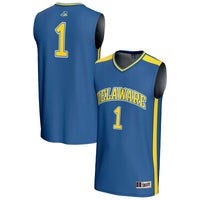 #1 Delaware Fightin' Blue Hens GameDay Greats Lightweight Collegiate Basketball Fashion Jersey - Royal