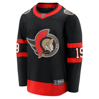 Ottawa Senators Drake Batherson Fanatics Black Home Breakaway Jersey