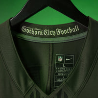 New York Jets Garrett Wilson Nike Gotham Green 2025 Rivalries Collection Stitched Limited Jersey