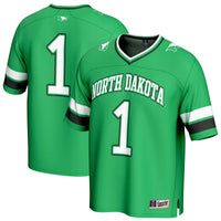 #1 North Dakota GameDay Greats Lightweight Collegiate Football Fashion Jersey - Kelly Green