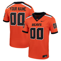 Oregon State Beavers Nike Custom Football Game Jersey - Orange