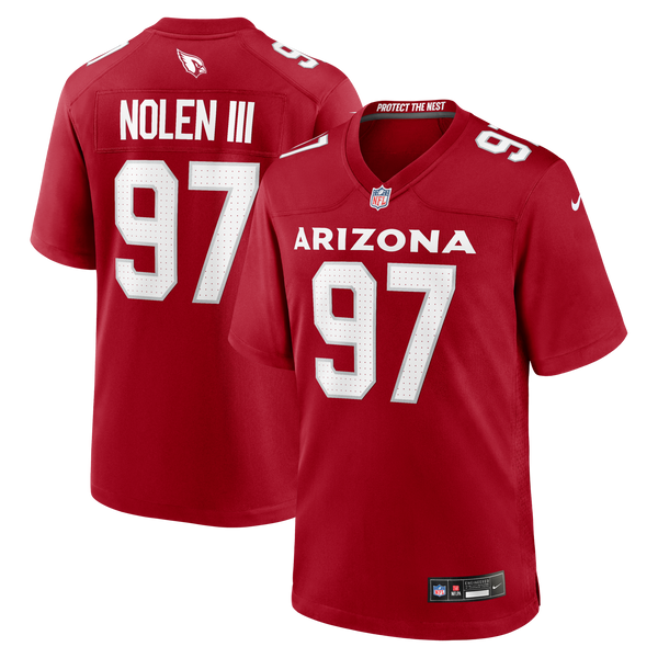 Arizona Cardinals Walter Nolen Nike Cardinal Game Player Jersey