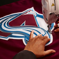 Colorado Avalanche Fanatics Burgundy Home Authentic Pro Jersey