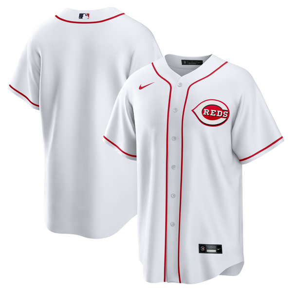 Cincinnati Reds Nike White Home Big & Tall Replica Jersey