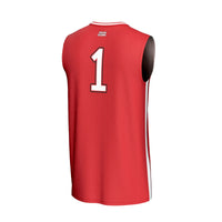 #1 Louisiana Ragin' Cajuns GameDay Greats Lightweight Collegiate Basketball Fashion Jersey - Cardinal