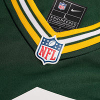 Green Bay Packers Sean Rhyan Nike Green Game Player Jersey