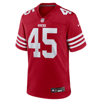 San Francisco 49ers Nick Martin Nike Scarlet Team Game Jersey