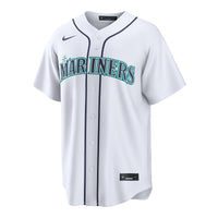 Seattle Mariners Dominic Canzone Nike White Home Replica Jersey