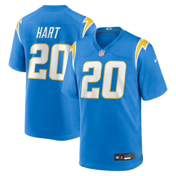 Los Angeles Chargers Cam Hart Nike Powder Blue Team Game Jersey