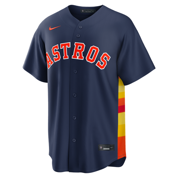 Houston Astros Jose Altuve Nike Navy Alternate 2 Replica Jersey