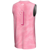 #1 UChicago Maroons GameDay Greats Lightweight Basketball Fashion Jersey - Pink