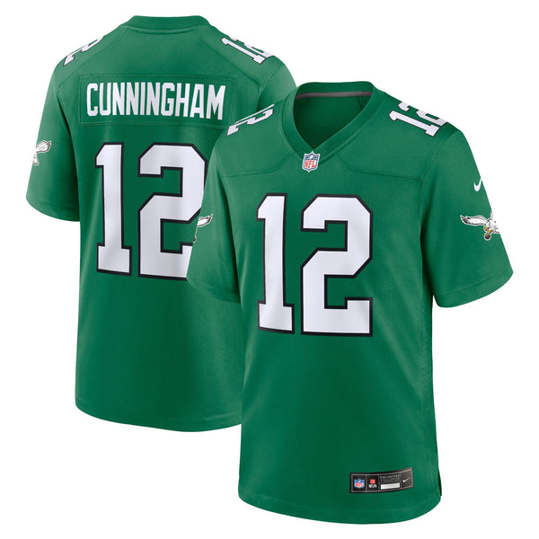 Philadelphia Eagles Randall Cunningham Nike Kelly Green Alternate Retired Player Game Jersey